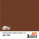 Colore acrilico 3rd Generation 17mL Nº8 Earth Red (FS30117)