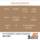 Colore acrilico 3rd Generation 17mL Nº13 Desert Sand (FS30279)
