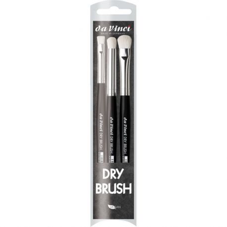 DA VINCI SET DRY BRUSH- 3PZ