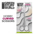 GREEN STUFF WORLD Hobby Scissors - Curved Tip