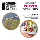 GREEN STUFF WORLD Hobby Scissors - Curved Tip