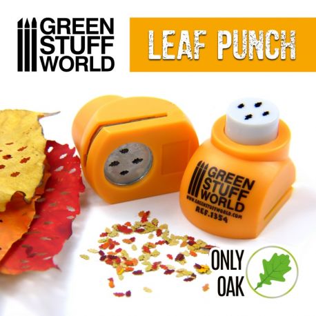 GREEN STUFF WORLD Leaf Punch orange- OAK