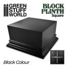 GREEN STUFF WORLD Basetta quadrata nero 8x8