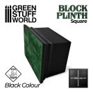 GREEN STUFF WORLD Basetta quadrata nero 8x8