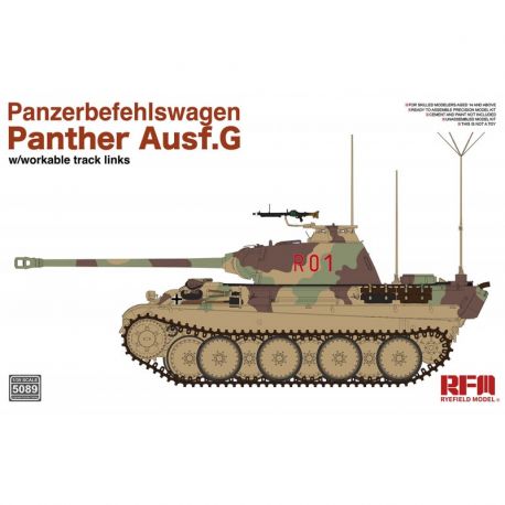 RYE FIELD MODEL 5089 Panzerbefehlswagen Panther Ausf.G