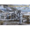 BORDER MODEL BT013 German Flak 36 88Gun con 6 Figure Limited Edition Box in metallo 1/35
