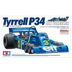 TAMIYA 12036 Tyrrell P34 Six Wheeler - with Photo Etched Parts 1/12