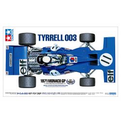 TAMIYA 12054 Tyrrell 003 1971 Monaco GP 1/12