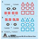 ITALERI 6592 Crusader Mk.III with British crew 1/35
