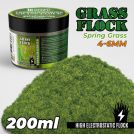GREEN STUFF WORLD Static Grass Flock 4-6mm - SPRING GRASS - 200 ml