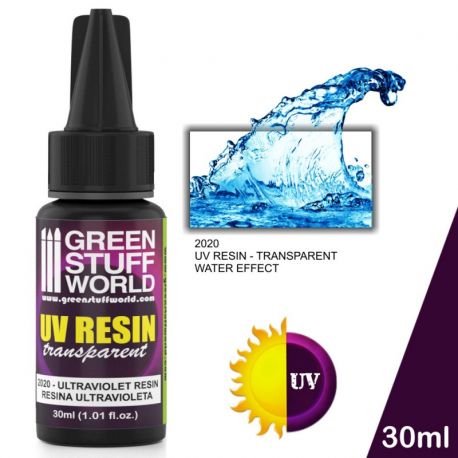 GREEN STUFF WORLD UV Resin 30ml - Water Effect
