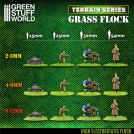 GREEN STUFF WORLD Static Grass Flock 4-6mm - SPRING GRASS - 200 ml