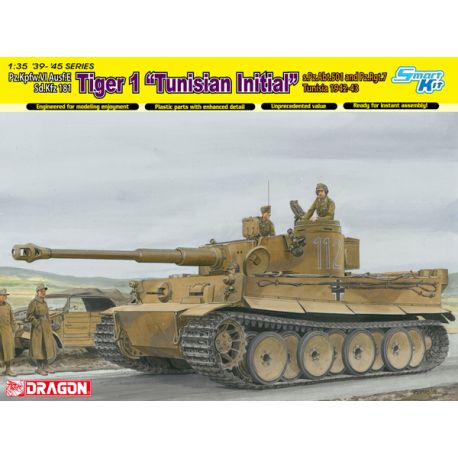 DRAGON 6608 Tiger I Initial Production "Tunisian Initial Tiger"