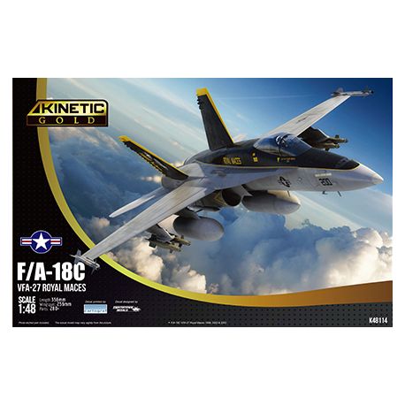 KINETIC 48114 F/A-18C VFA-27 Royal Maces