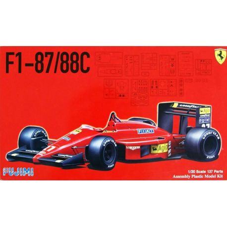 FUJIMI Ferrari F1-87/88C