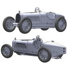 ITALERI 4710 BUGATTI TYPE 35B 1/12