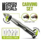 GREEN STUFF WORLD HOBBY CARVING SET