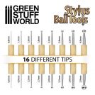 GREEN STUFF WORLD 8x Sculpting STYLUS tool set