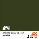 Colore acrilico 3rd Generation 17mL Dark Green (FS34102)