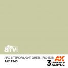 Colore acrilico 3rd Generation 17mL APC Interior Light Green (FS24533)