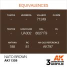 AK INTERACTIVE 11359 NATO Brown 3rd Generation