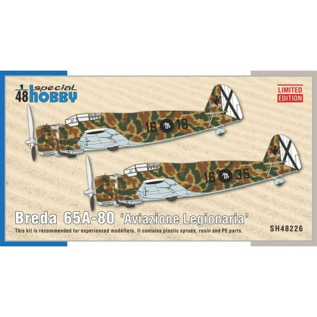 SPECIAL HOBBY 48226 Breda 65A-80 Aviazione Legionaria