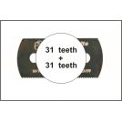 CMK H1006- Very smooth saw (both sides) 5pcs