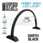 GREEN STUFF WORLD Hobby Arch LED Lamp - Darth Black