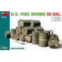 MINIART 49001 U.S. FUEL DRUMS 55 GAL. 1/48