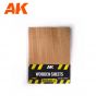 AK INTERACTIVE 8233 WOODEN SHEETS (A4)