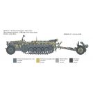 ITALERI 6595 Sd. Kfz. 10 Demag D7 with 7,5 cm leIG 18 and crew