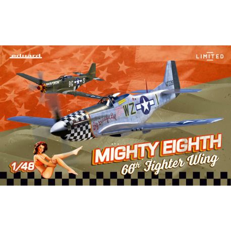 EDUARD 11174 MIGHTY EIGHT - 66th Fighter Wing P-51D Mustang Limited edition
