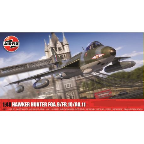 AIRFIX A09192 Hawker Hunter FGA.9/FR.10/GA.11 1:48