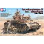 TAMIYA 25208 Panzer IV Ausf F & Motorcycle "North Africa"