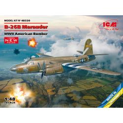 ICM 48320 Martin B-26B Marauder, WWII American Bomber (100% new molds)Martin B-26B Marauder, WWII American Bomber