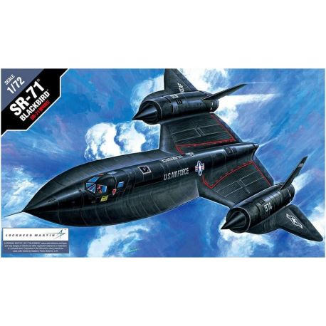 ACADEMY 12448 SR-71A Blackbird 1/72