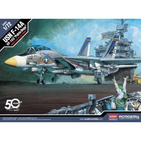 ACADEMY 12563 USN F-14A VF-143 "Pukin Dogs"