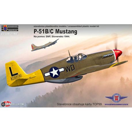 Kovozavody Prostejov P-51B/C Mustang Club Kit