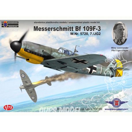 Kovozavody Prostejov MESSERSCHMITT BF 109F-3 EGON MAYER 1/72