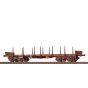 BRAWA 47121 FS carro pianale con stanti, tipo Rgmms, ep.V