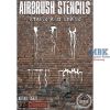 RT-DIORAMA Airbrush Stencil: Stains and Leaks