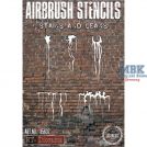 RT-DIORAMA Airbrush Stencil: Spots and stains