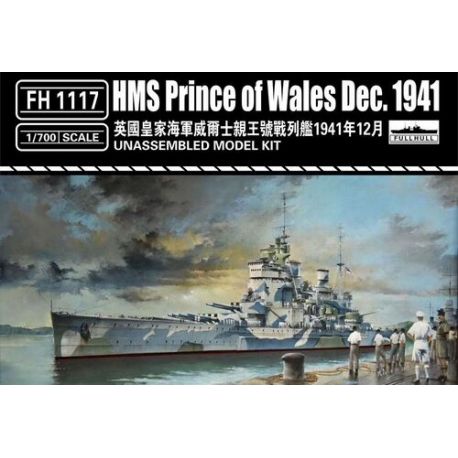 FLYHAWK 1117 HMS Prince Of Wales - December 1941 1/700