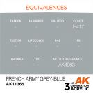 AK INTERACTIVE 11365 FRENCH ARMY GREY-BLUE – AFV 3rd Generation