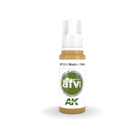 AK INTERACTIVE 11366 MUSTARD YELLOW – AFV 3rd Generation