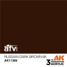 AK INTERACTIVE 11369 RUSSIAN DARK BROWN 6K – AFV 3rd Generation
