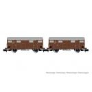 ARNOLD HN6597 FS, carro silo a 2 assi, livrea blu, ''Ausiliare'', ep. IVI - Scala N 1/160