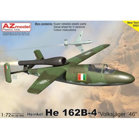 AZ-Model 7854 Heinkel He 162B-4 'Volksjager 46'