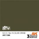 AK INTERACTIVE 11386 S.C.C. NO.15 OLIVE DRAB – AFV 3rd Generation