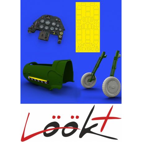 BRASSIN 644060 Bf 109G-6 LööKplus 1/48